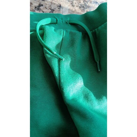 Large 2023 Minecraft Boys Sweatpants Expandable Waist String Tie Green Excellent - Picture 9 of 11